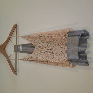 Whyte Eyelash Racerback Lace Camisole